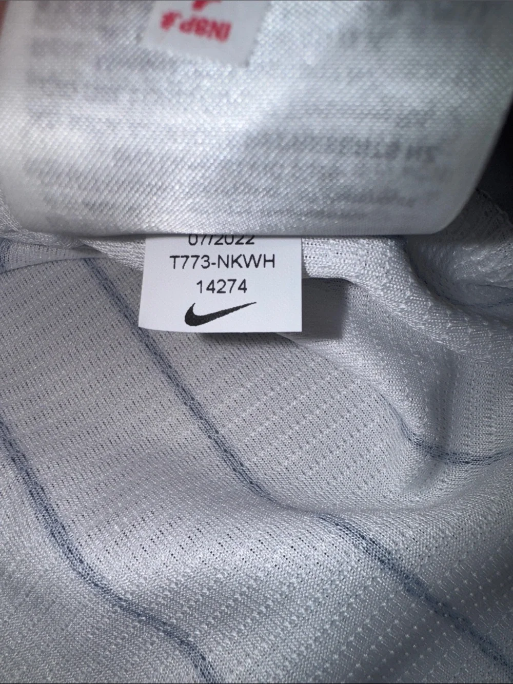 Nike White Pinstripe New York Yankees Button-Up Jersey Women’s Size Medium #99 - Picture 6 of 13